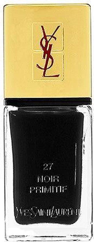 Yves Saint Laurent La Laque Couture in Noir Primitif 